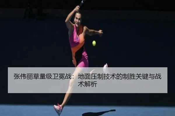 张伟丽草量级卫冕战：地面压制技术的制胜关键与战术解析